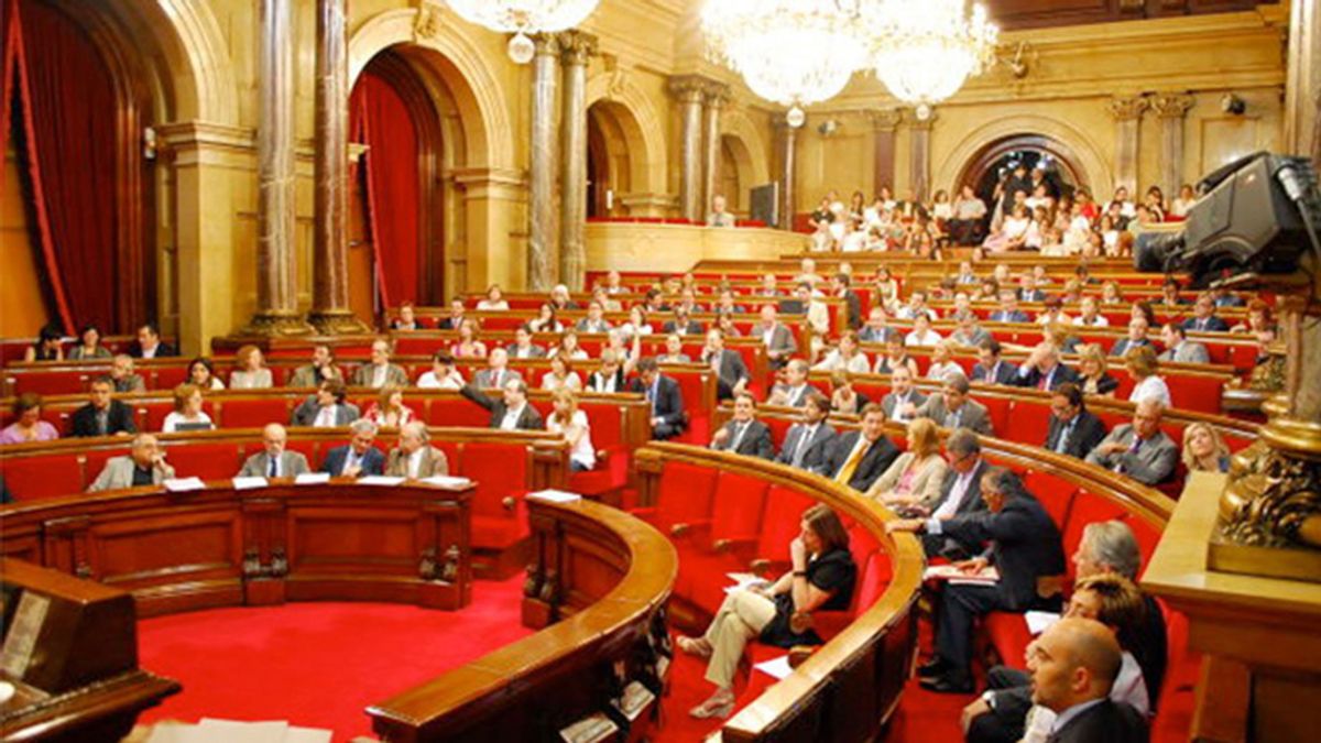 Pleno del Parlamento de Cataluña