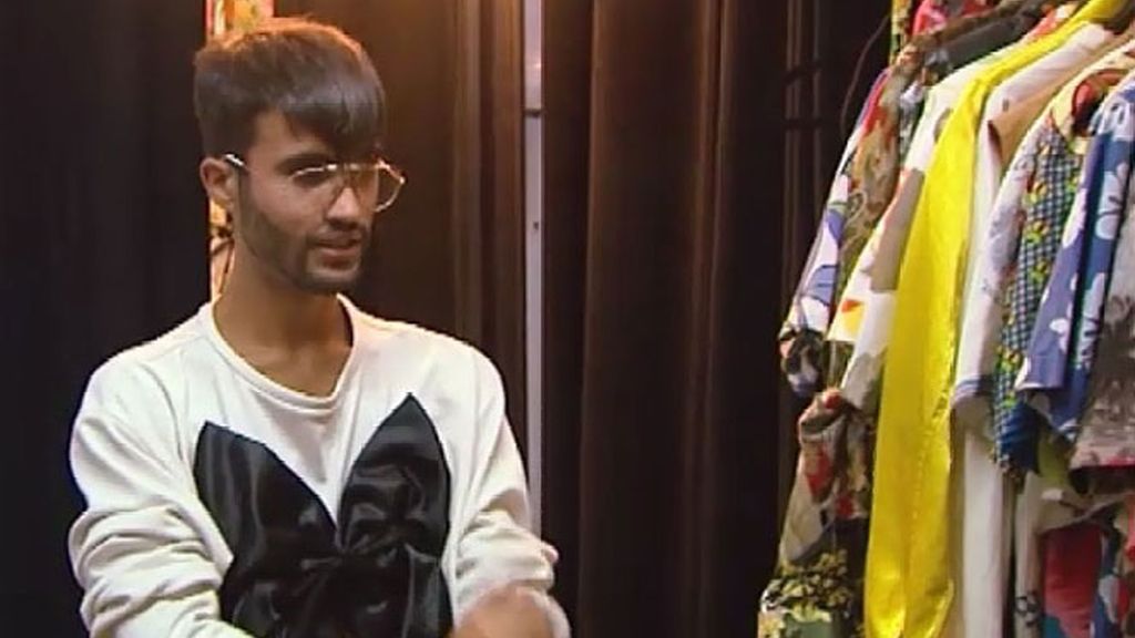 Pedriño, sus chicos y un improvisado desfile de modelos