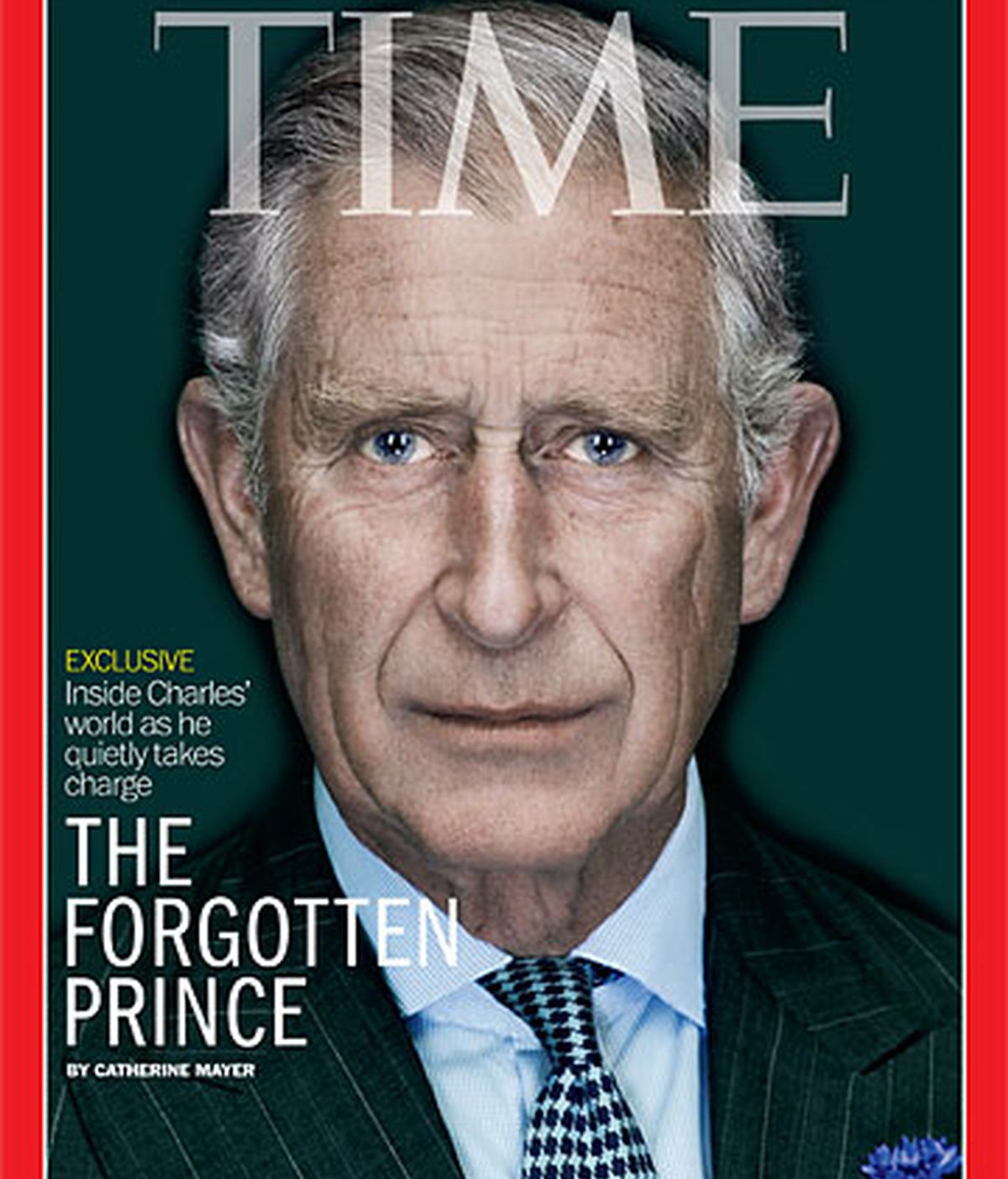 Portada de la revista Time que dedicó un especial al príncipe Carlos de Inglaterra