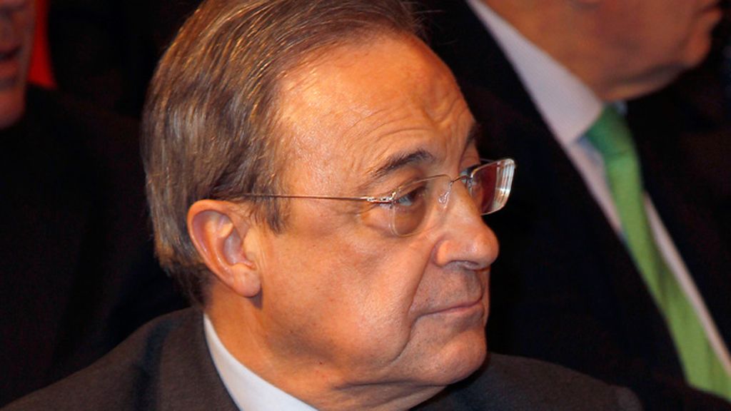 El presidente del Real Madrid, Florentino Pérez