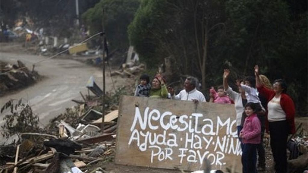 Los daños del terremoto en Chile