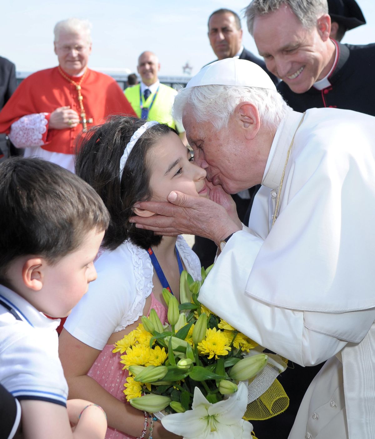 El Papa con los niños