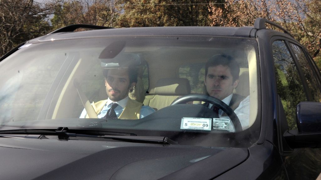 José María Aznar Jr, el novio, y su hermano Alonso