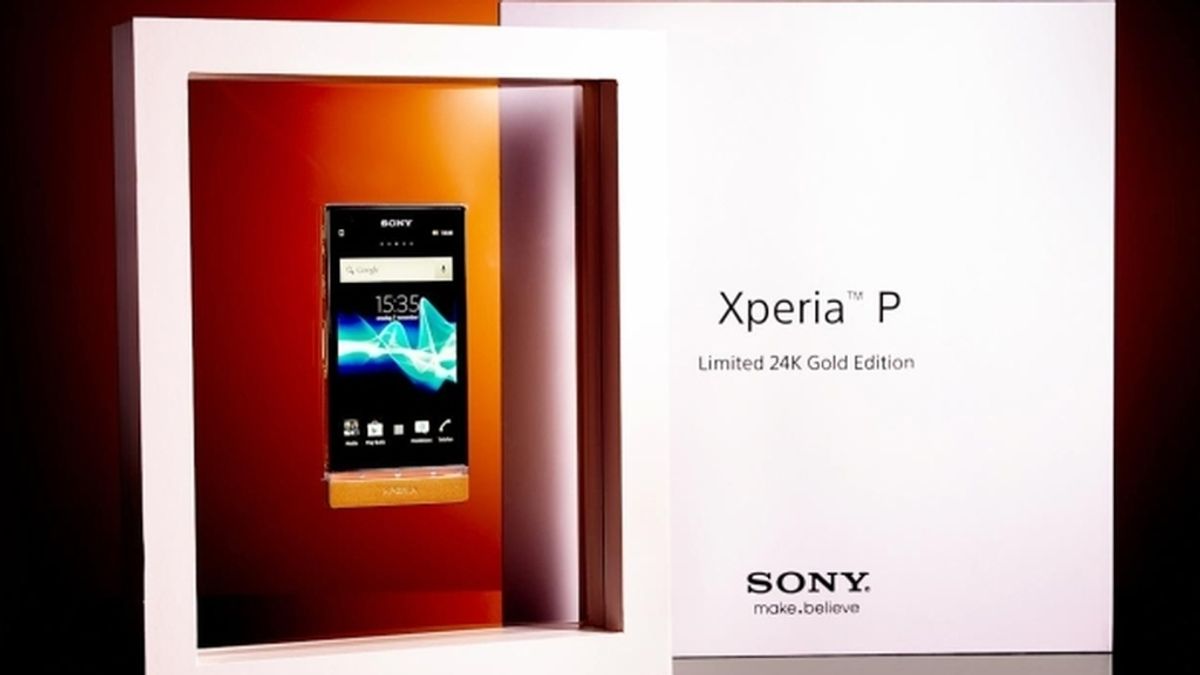 Xperia P Limited 24K Gold Edition