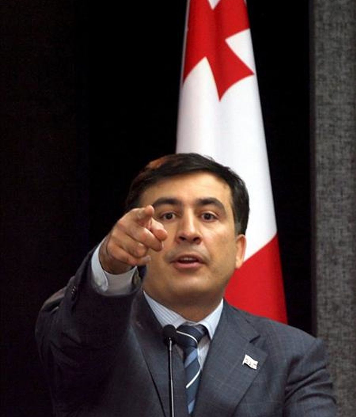 La UE pide diálogo político entre el presidente de Georgia y la oposición. En la imagen, el presidente de Georgia, Mijaíl Saakashvili. EFE/Archivo
