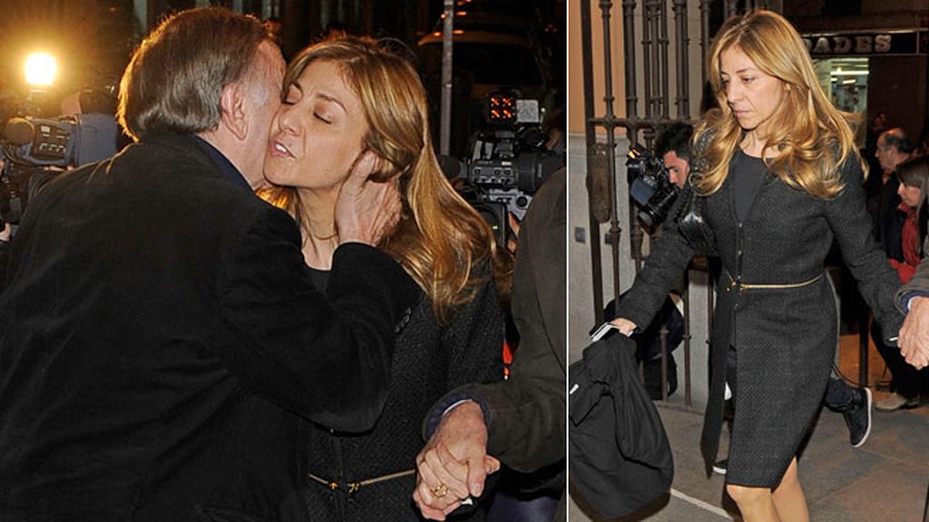 La periodista Reyes Monforte, viuda de Pepe Sancho