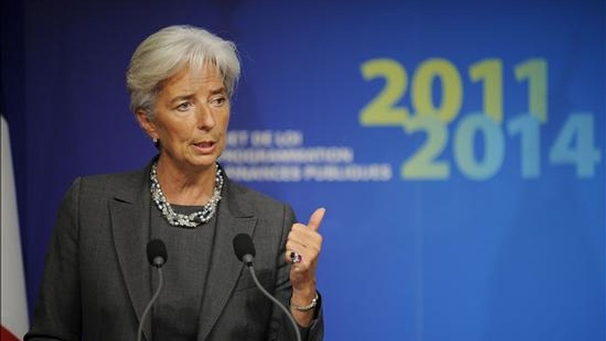 La ministra francesa de Economía, Christine Lagarde. EFE/Archivo