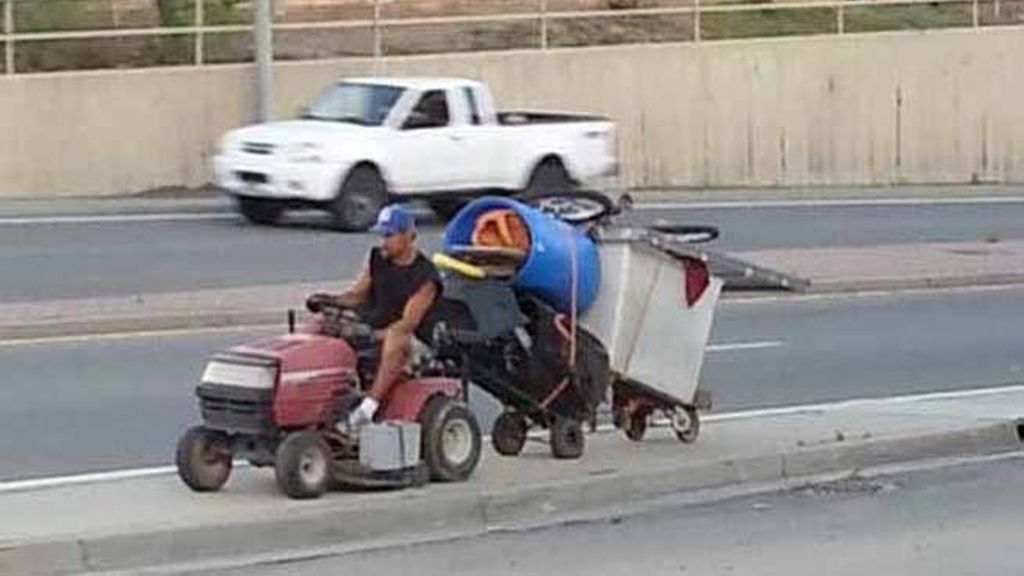 Coches que transportan de todo