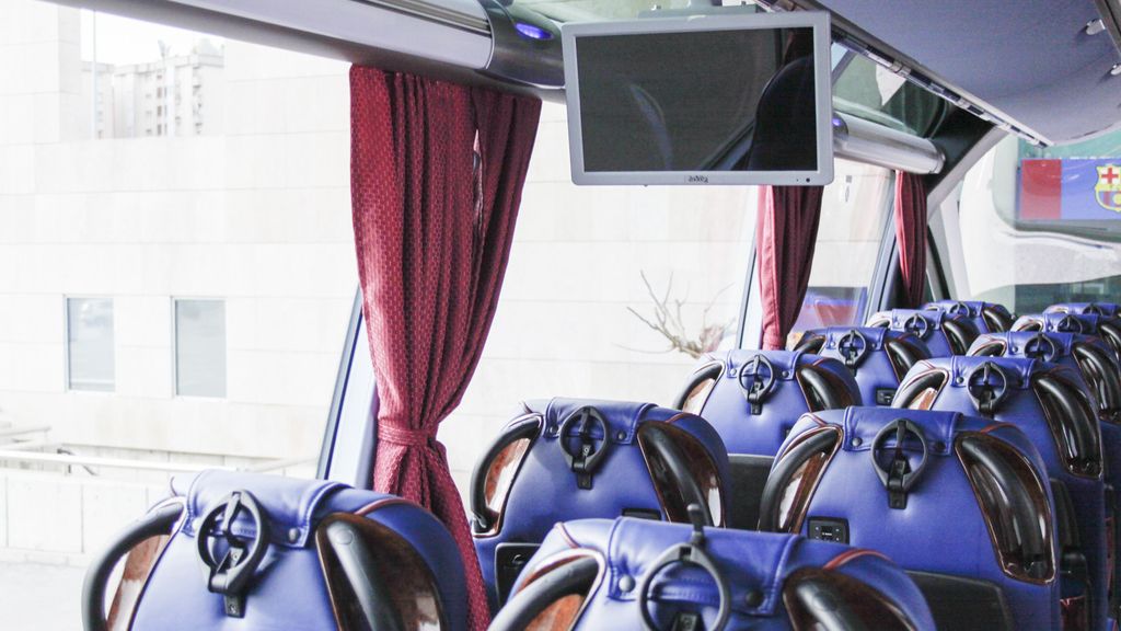 El flamante nuevo autobús del Barça