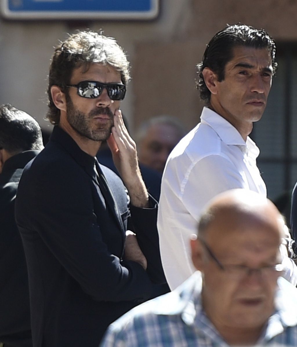 José Tomás, en el funeral de Víctor Barrio