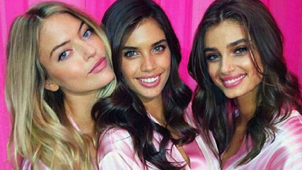 Las supermodelos se preparan para el desfile de Victoria's Secret