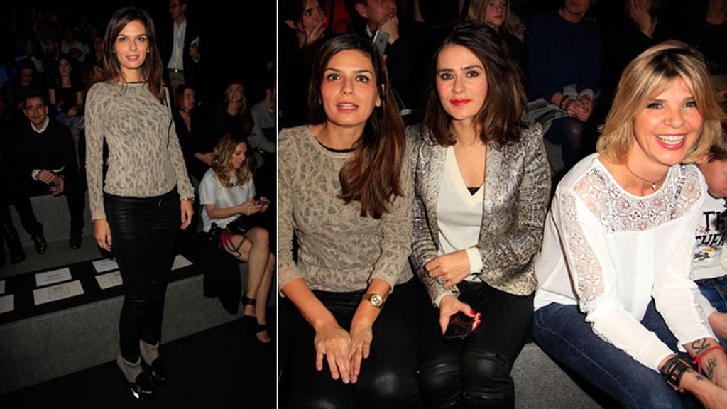 María Reyes en el desfile de Andrés Sardá