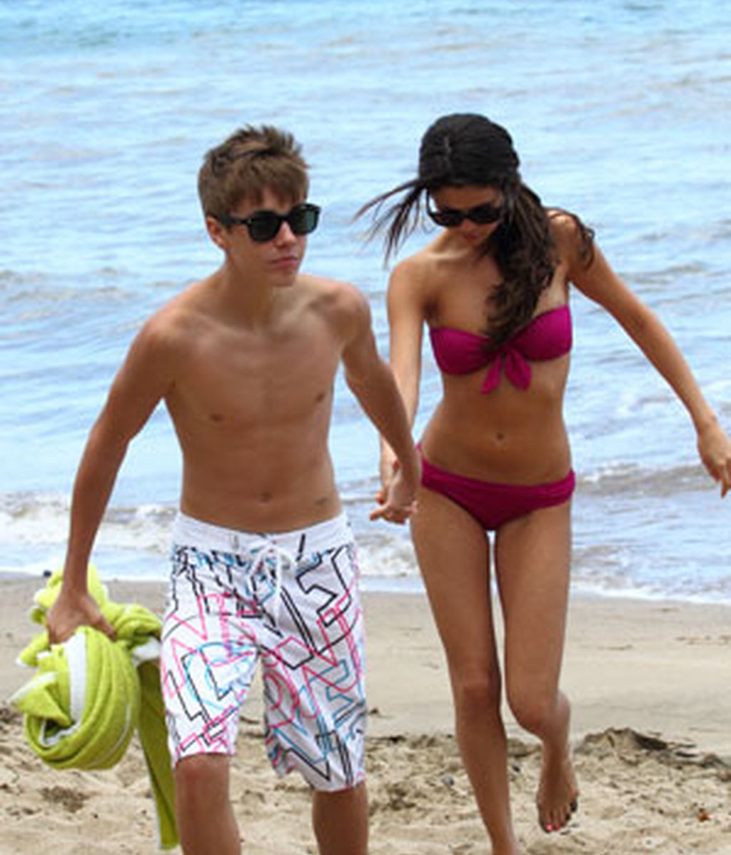 Justin Bieber y Selena Gómez desatan su pasión