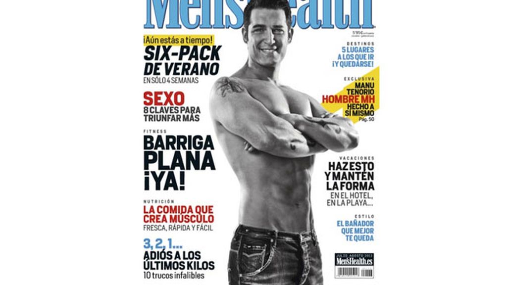 Manu Tenorio, ¿error de photoshop?