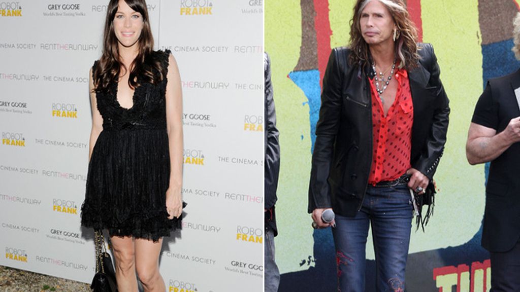 Liv Tyler es hija del cantante Steven Tyler