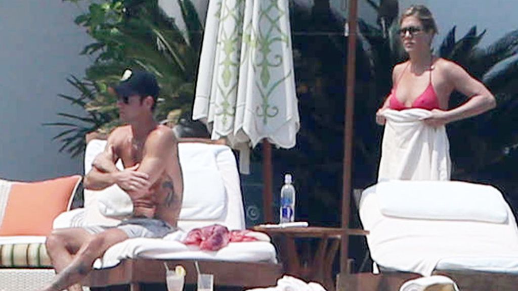 Jennifer Aniston with Justin Theroux