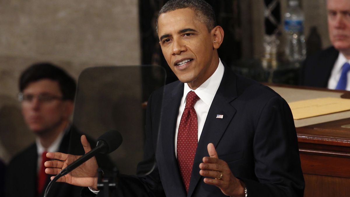 Obama durante su discurso