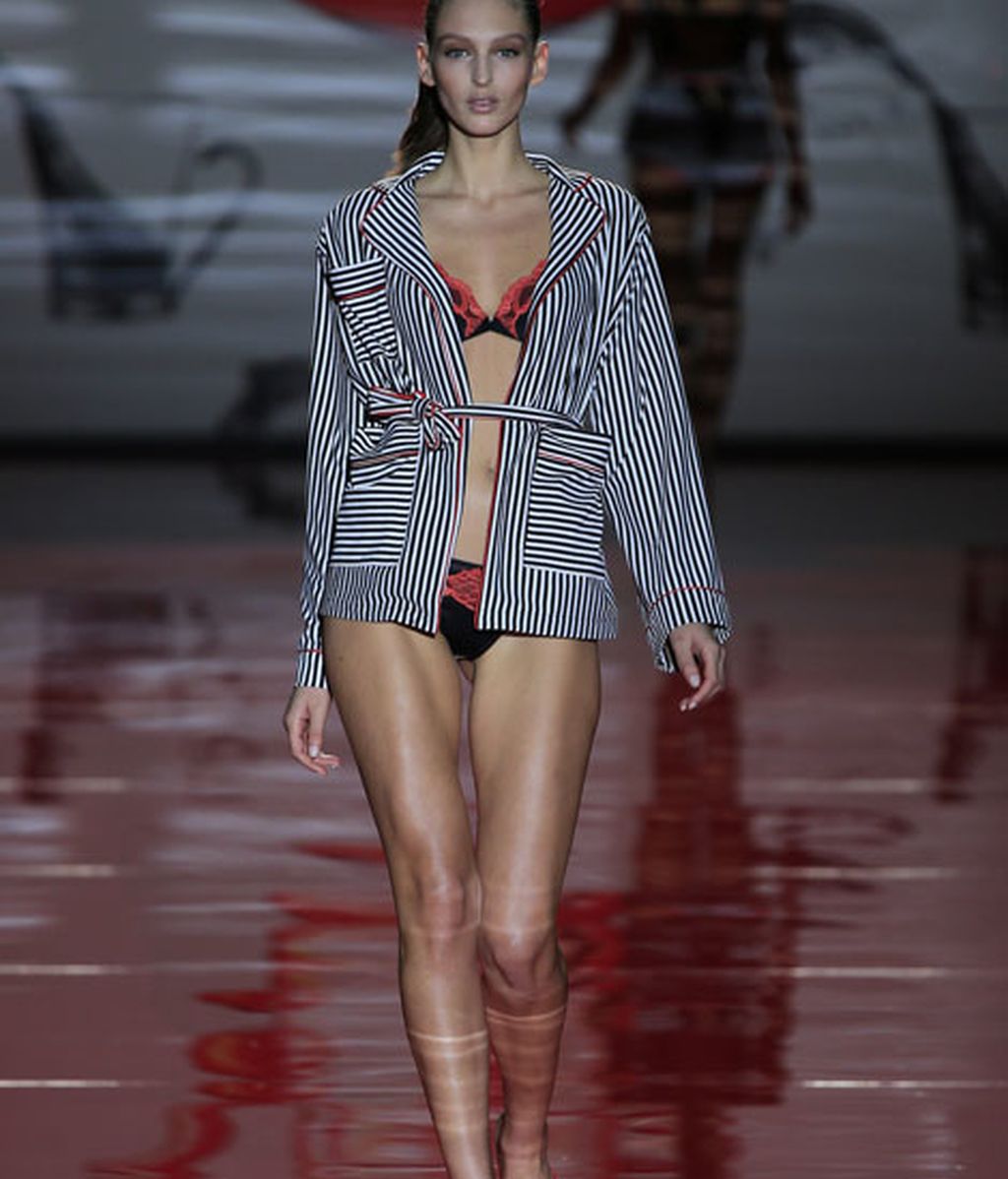 Una colección que juega con los contrastes