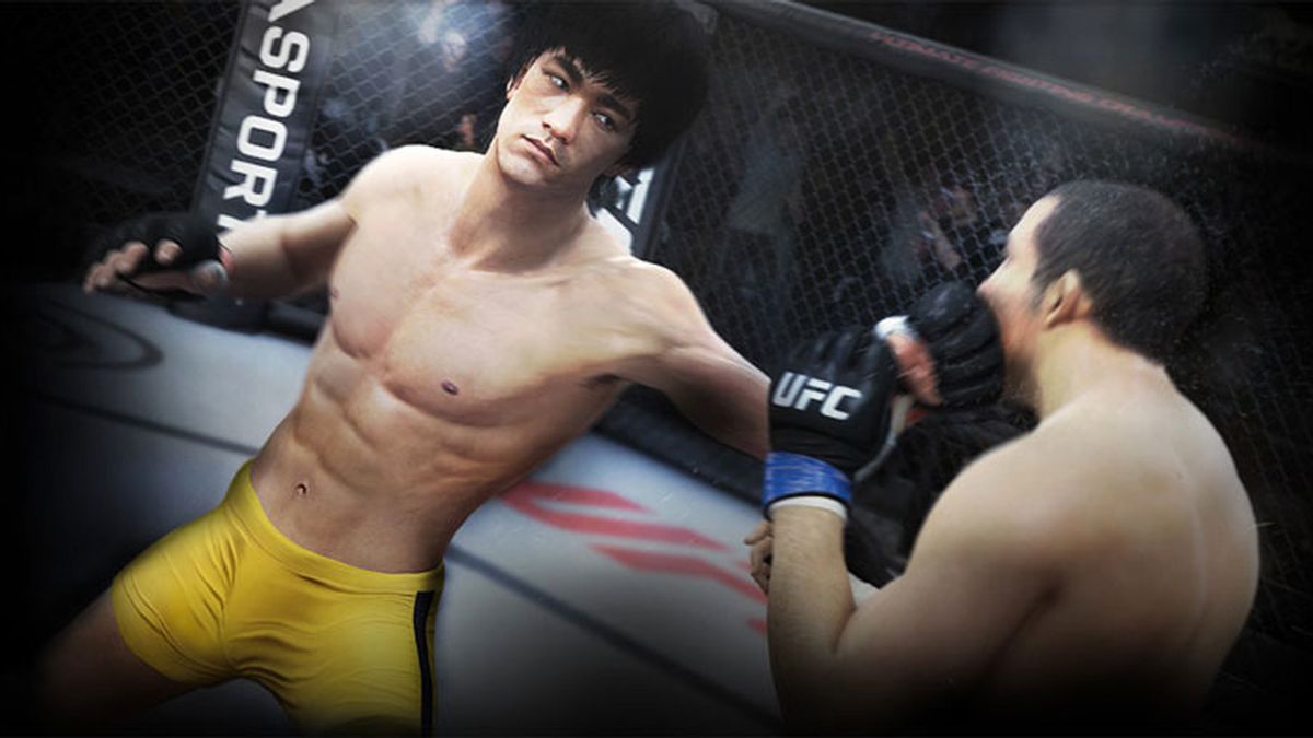 Bruce Lee,Ultimate Fighting Championship,EA Sports,videojuego