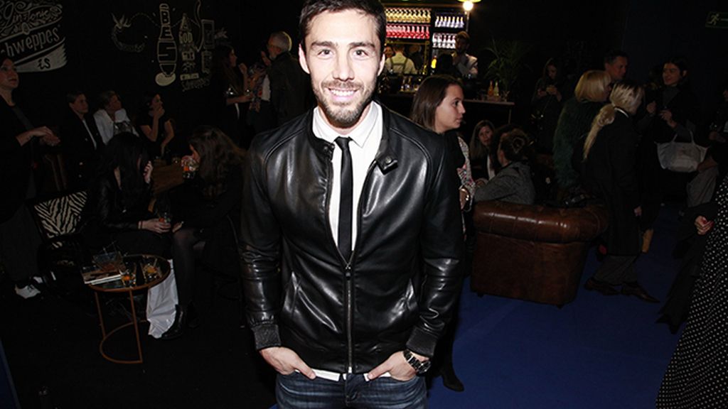 Rubén Sanz fue uno de los invitados al desfile de Amaya Arzuaga