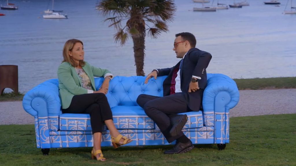 Arantza Quiroga, gesto a gesto con Risto