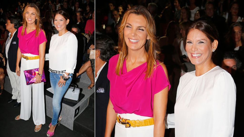 Cósima Ramirez, Mar Flores: el 'front row' fucsia de Ágata Ruíz de la Prada y Torretta