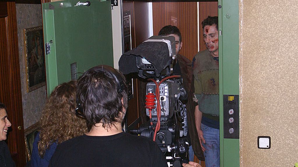 Paco León y David Castillo, caracterizados de muertos vivientes en el capítulo 200