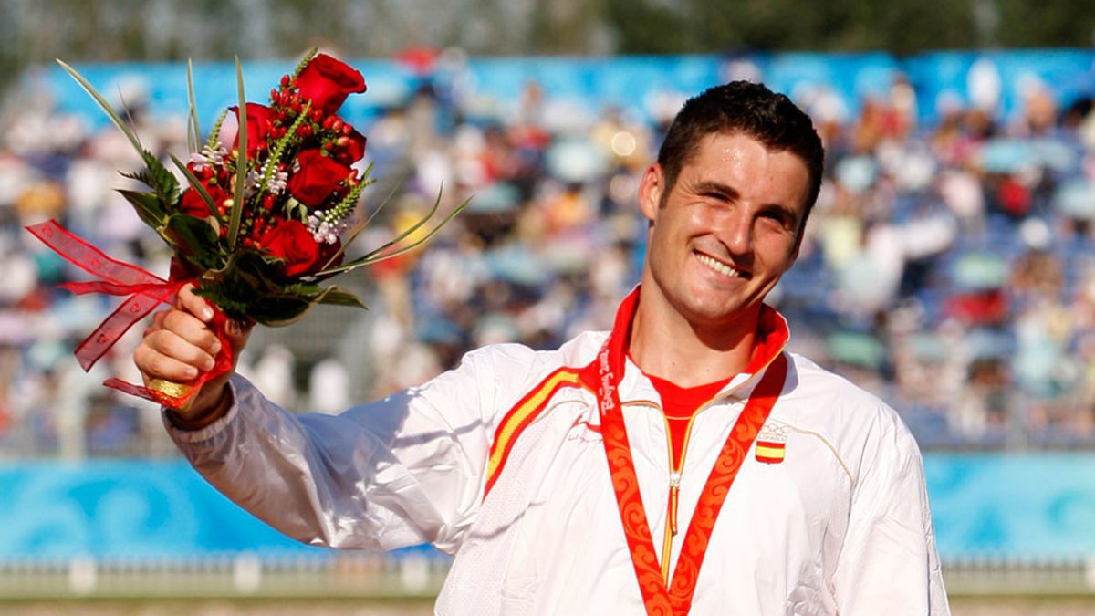 David Cal, medalla de plata en Pekín 2008