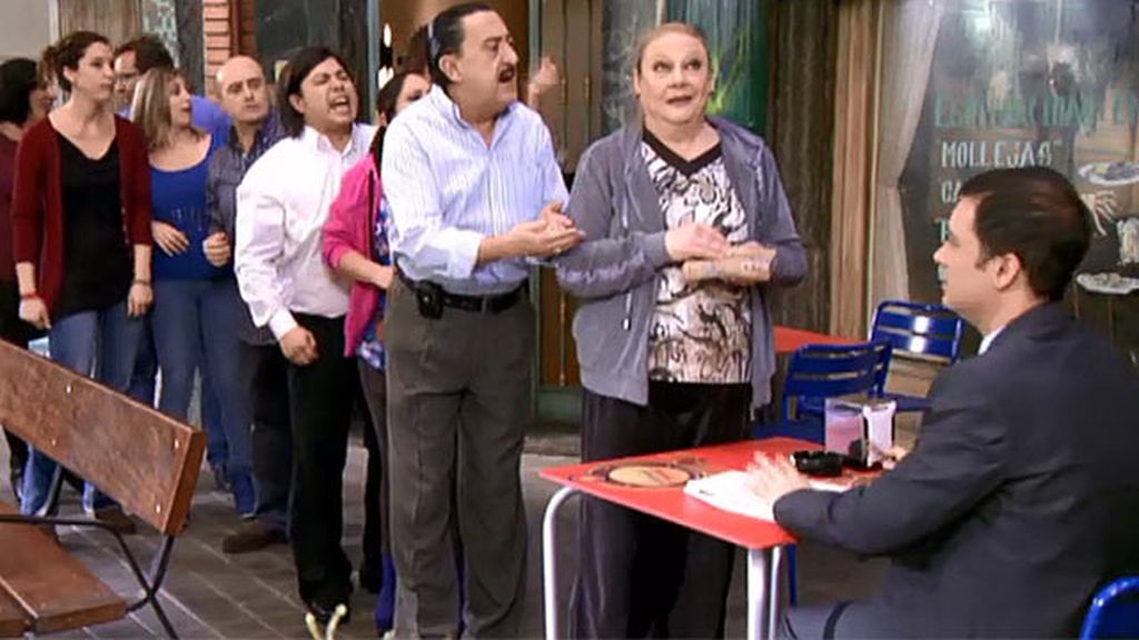 Todo el barrio quiere hacerse con el testamento