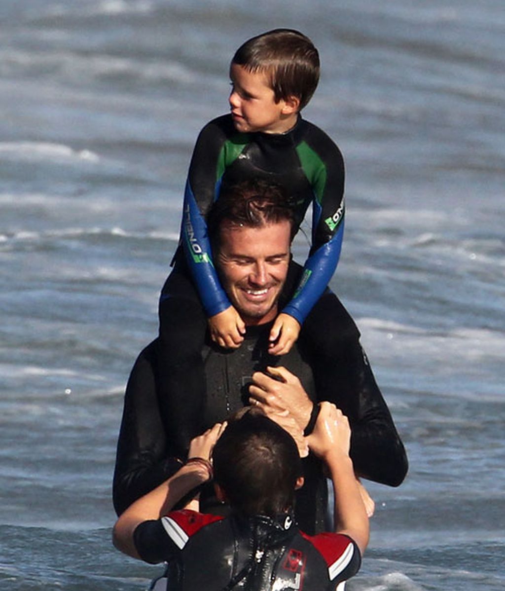 Beckham, todo un padrazo