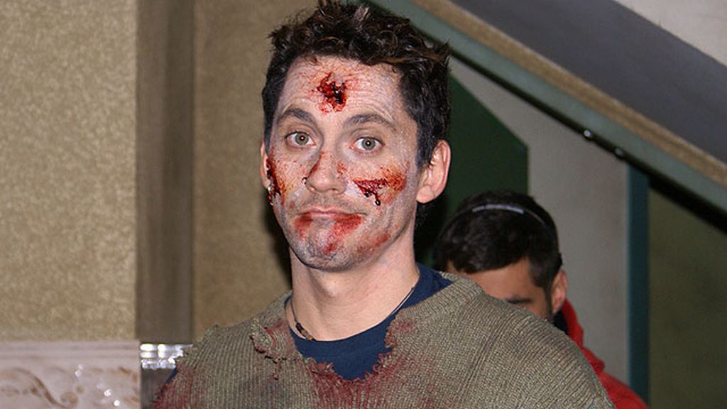 Paco León y David Castillo, caracterizados de muertos vivientes en el capítulo 200