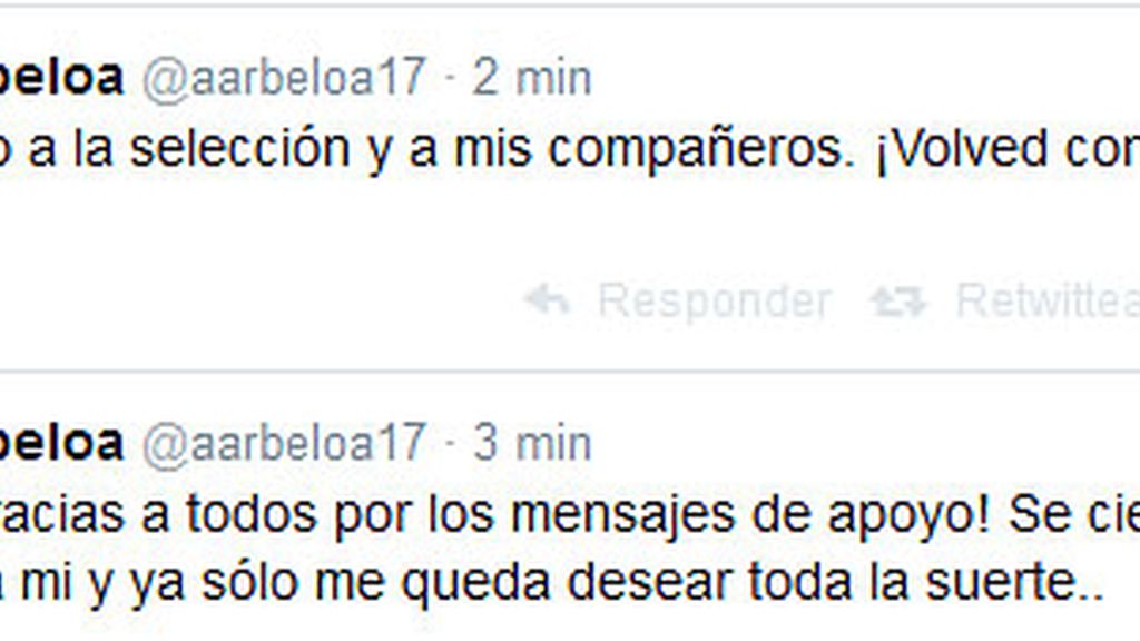 Twitter Arbeloa