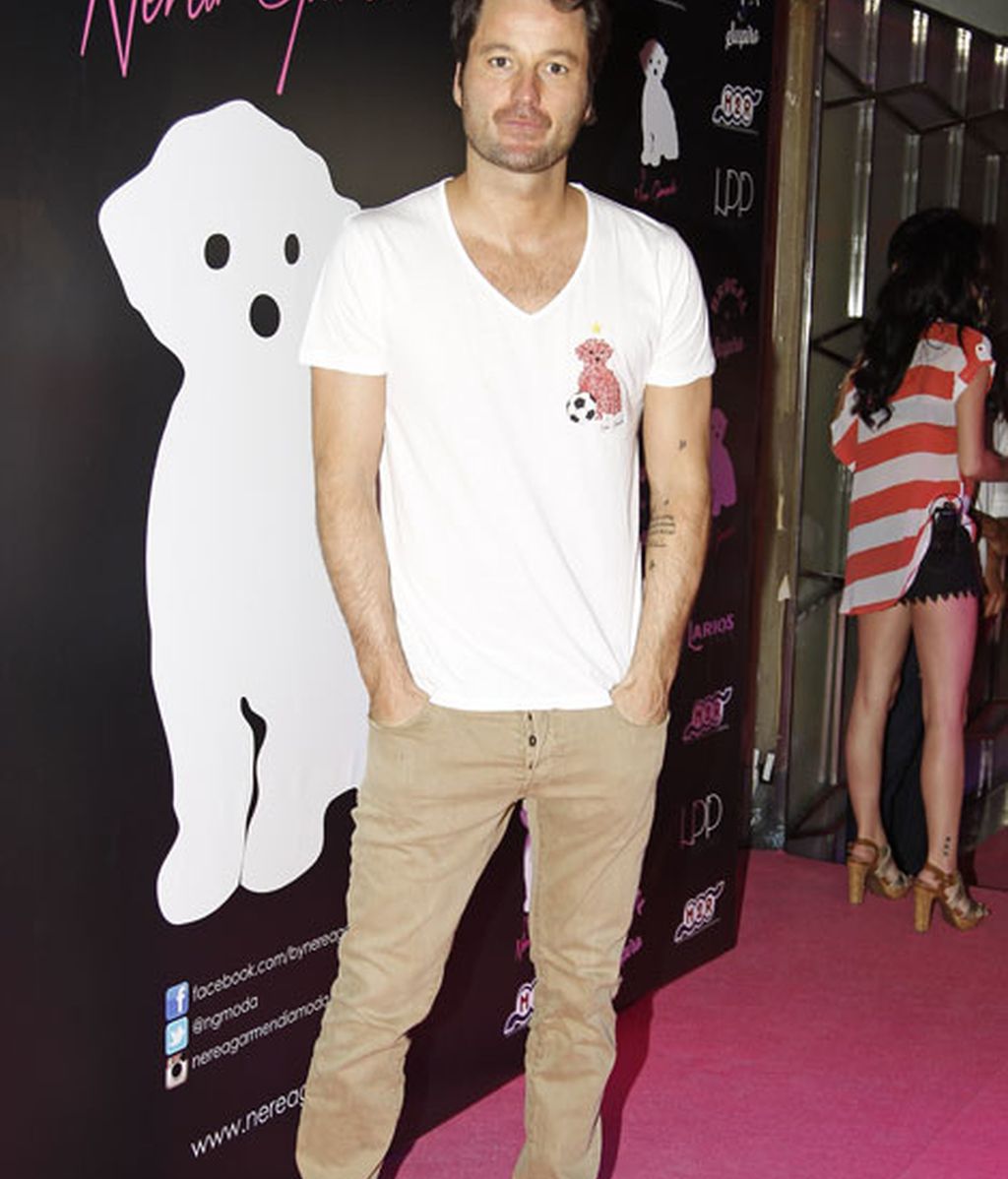El actor Fernando Andina también estuvo en el desfile