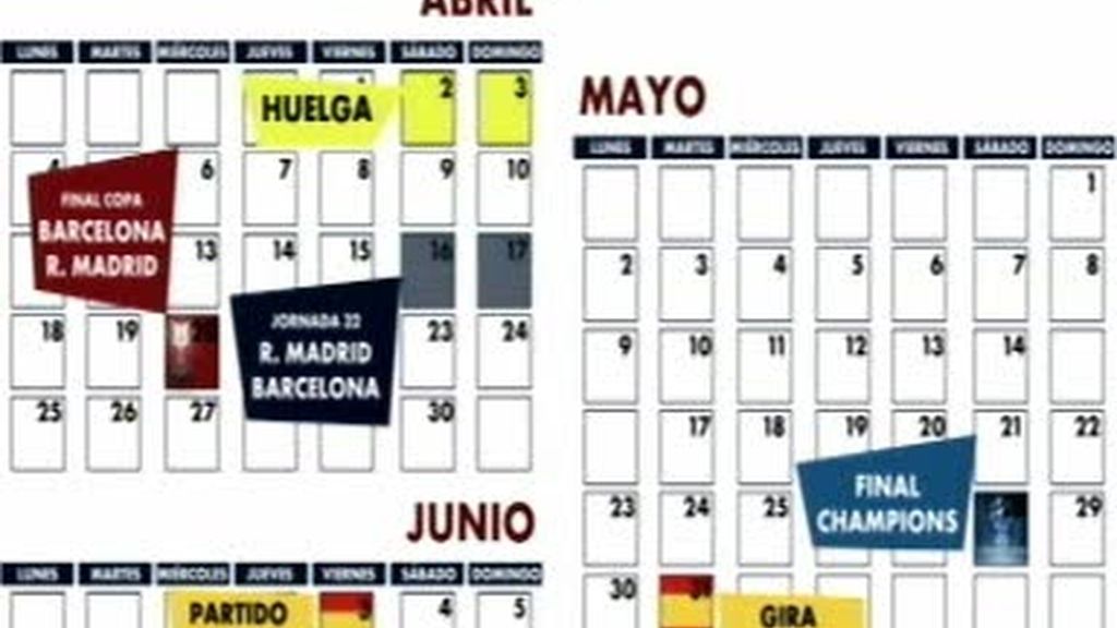 Si hay parón el 2 y 3 de Abril...