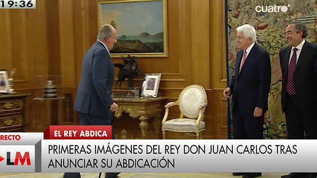 El monarca ha continuado con su agenda oficial