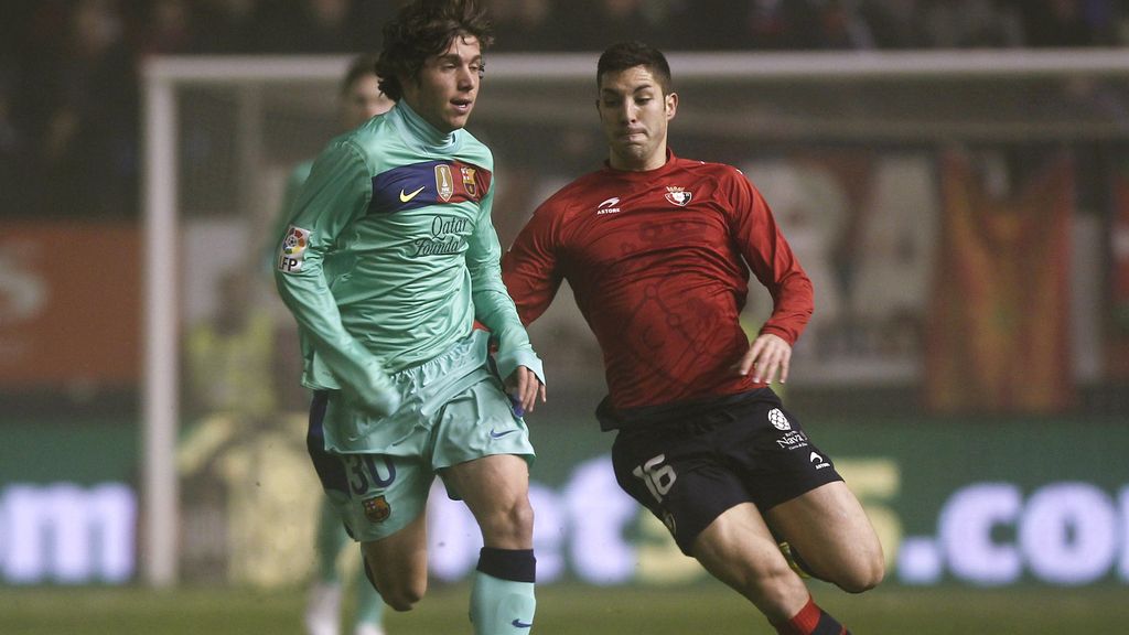 Osasuna-Barça, en imágenes