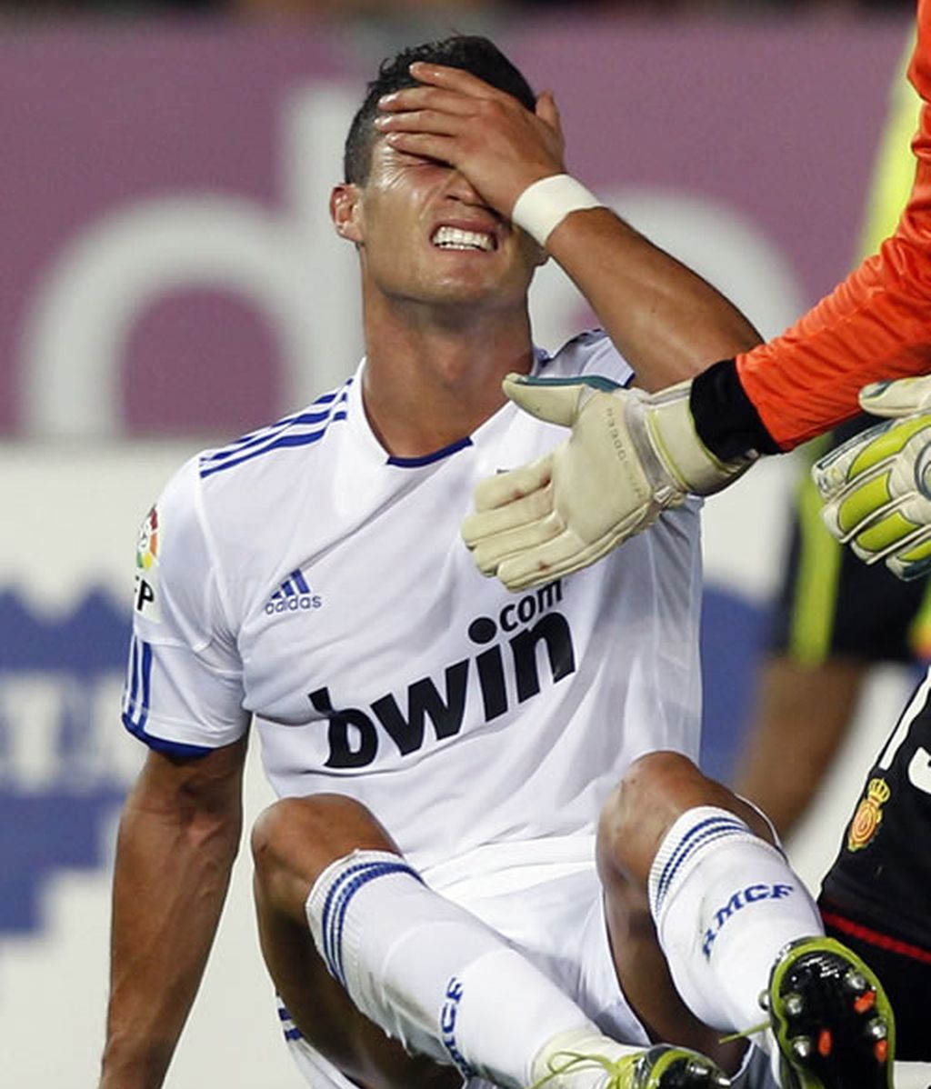 Cristiano Ronaldo, lesionado Cristiano Ronaldo, lesionado