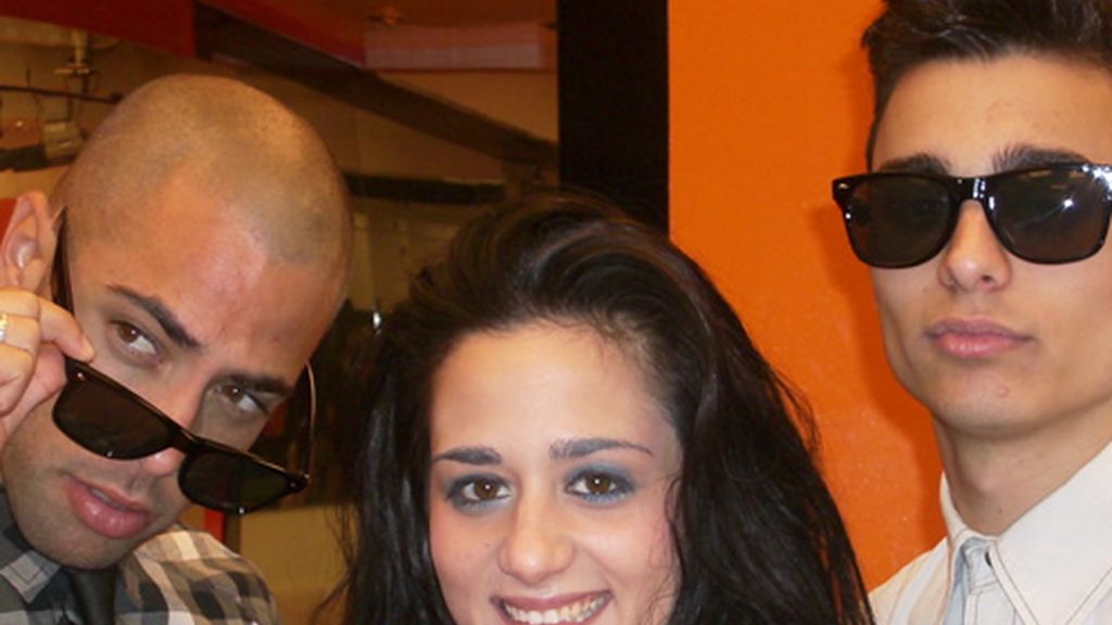 Aroa, Airam y Ramón