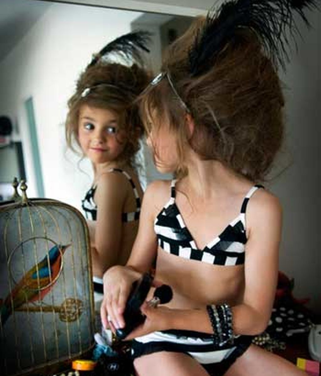 Lencería para niñas de cuatro años