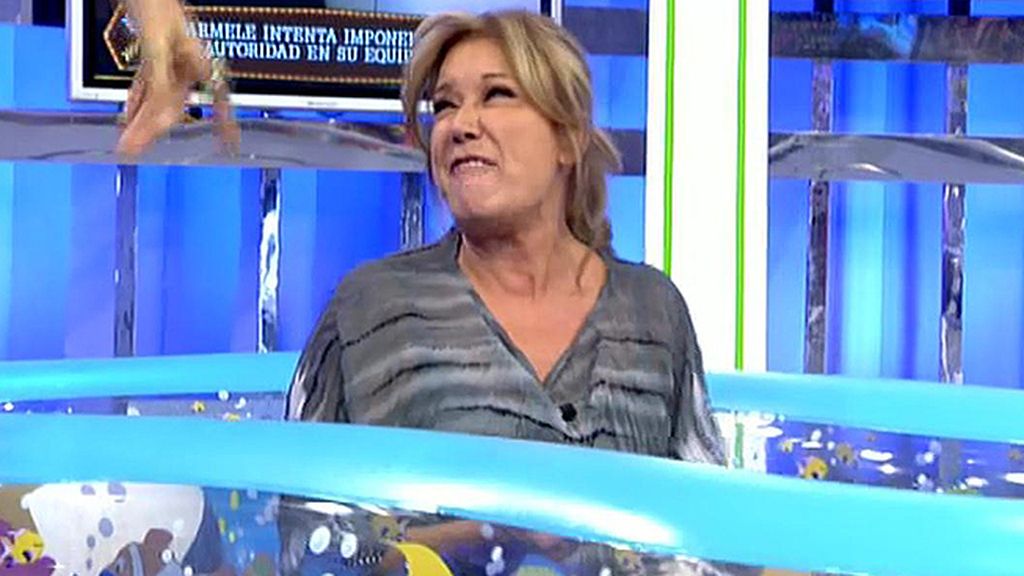 El lado más infantil de Mila Ximénez