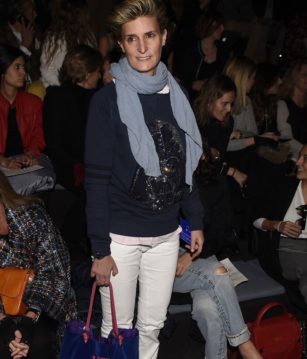 Así estaba el 'frontrow' en la cuarta jornada de la FWM