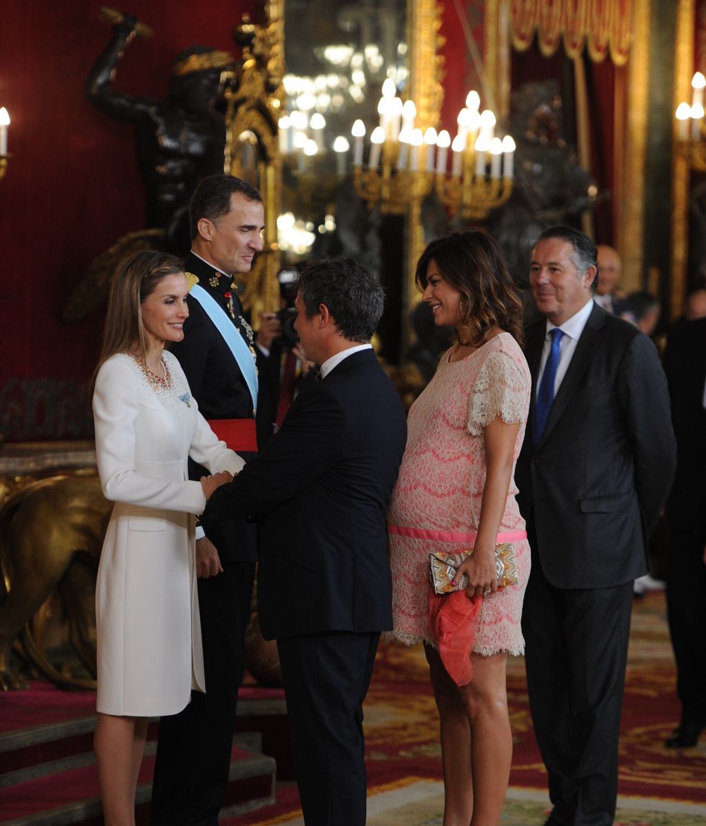 Recepción en el Palacio Real