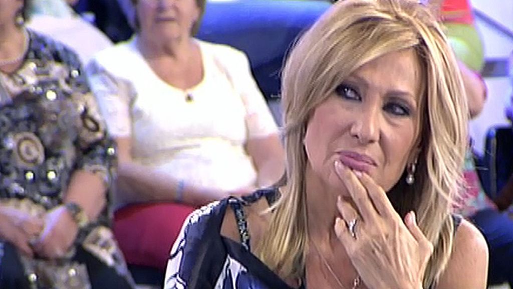 Rosa Benito se sorprende por el cambio de la casa