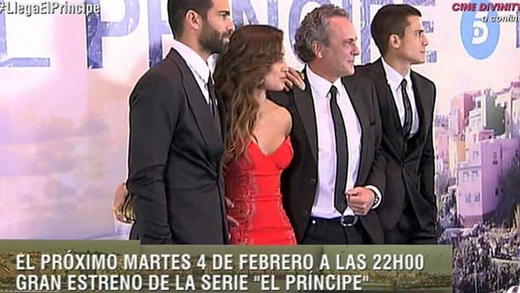 Rubén Cortada, Hiba Abouk, José Coronado y Álex González