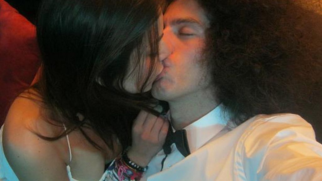 Las fotos más íntimas de la cena de Sonia y Kristian