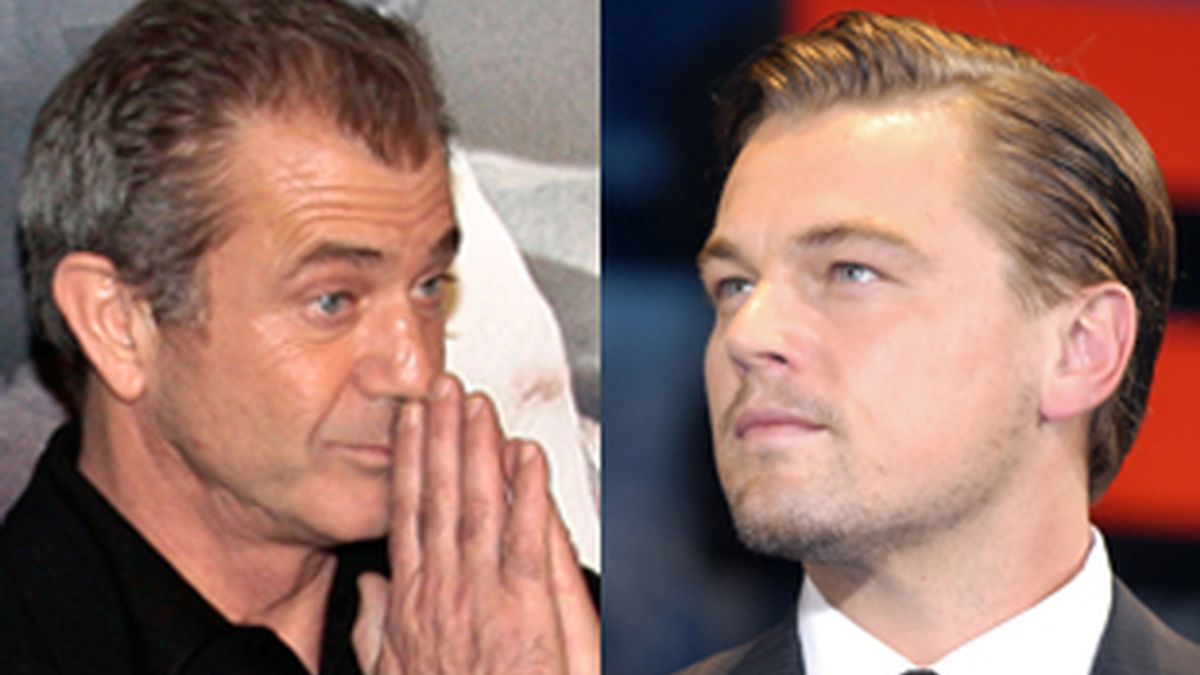 Leonardo DiCaprio rechaza trabajar con Mel Gibson. Fotos: Gtres/Archivo