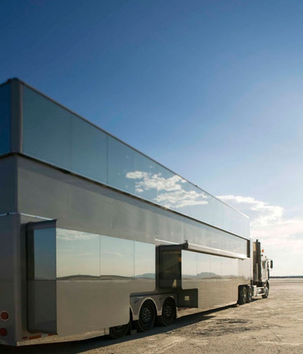 El lujoso camerino de Ashton Kutcher para 'Dos hombres y medio'