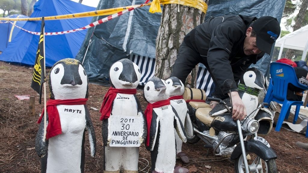 Concentración con el frío castellano