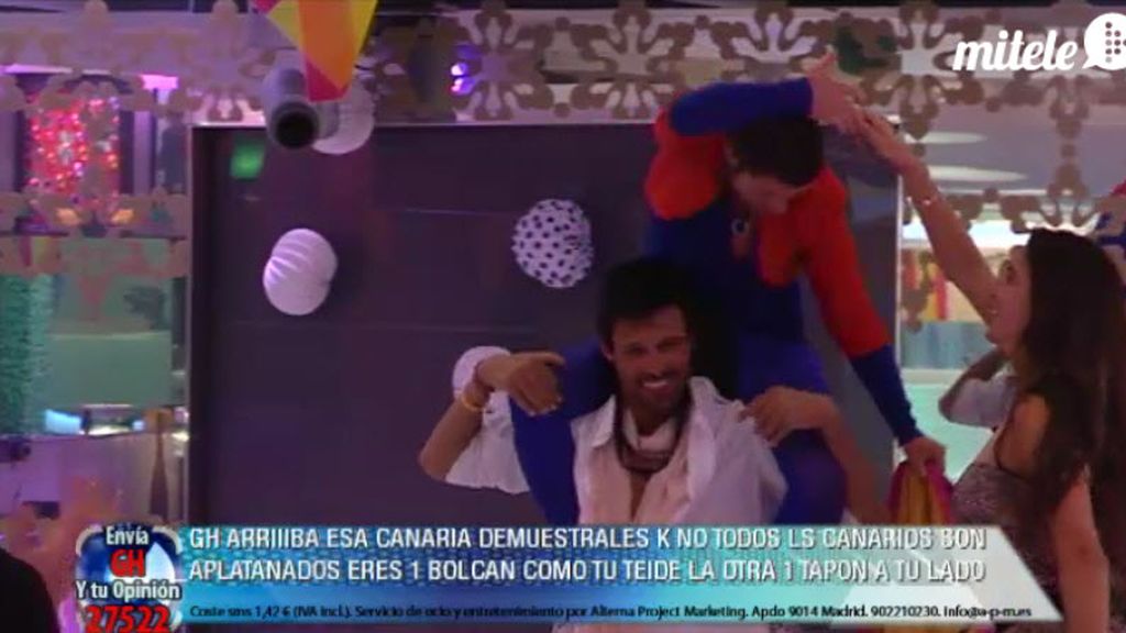 Laisa ha vivido su primera fiesta 'spanish life style'