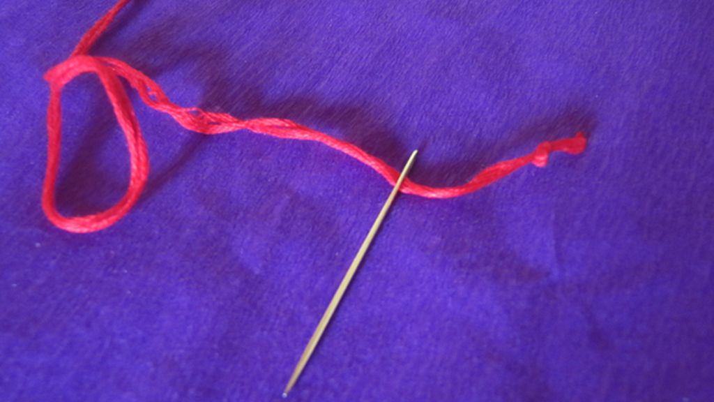 9.- Preparar la aguja